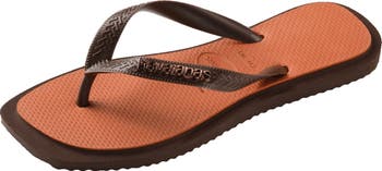 Fusion Square Logo Flip Flop
