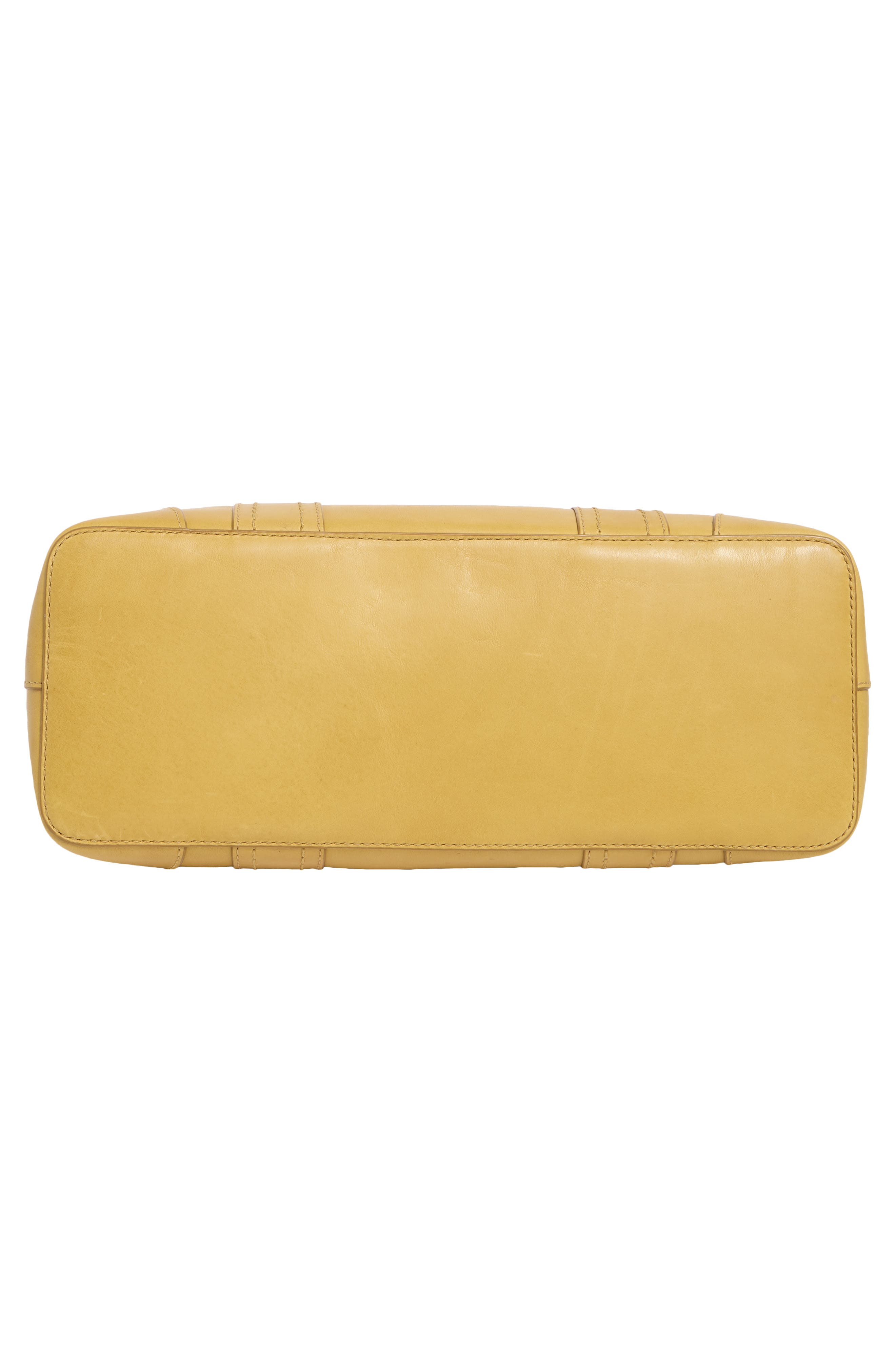 Melissa Leather Shopper Tote, Alternate, color, MUSTARD