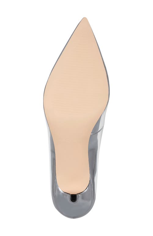 Marc Fisher Alola Pointed Toe Pump In Silver