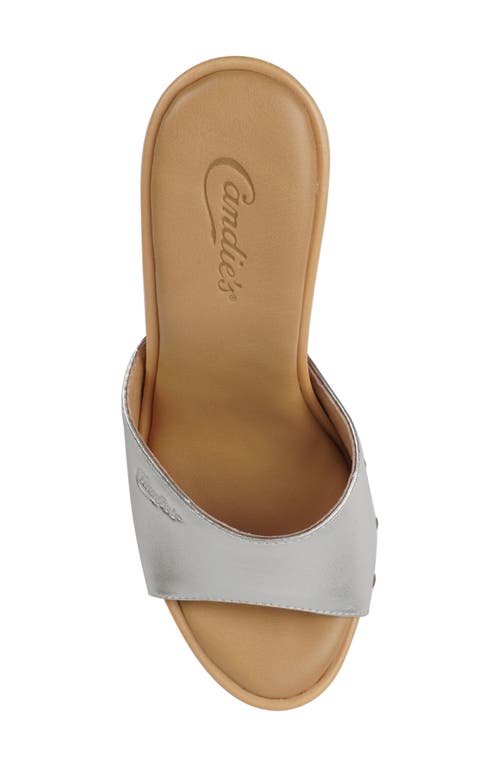 Candies Candie's Antonella Slide Sandal In Gold