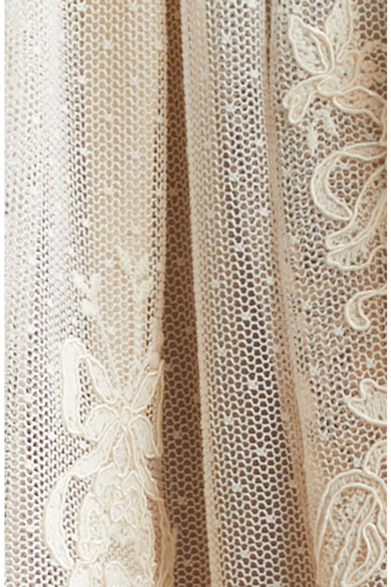 Luna Lace Flutter Top, Alternate, color, CREAM