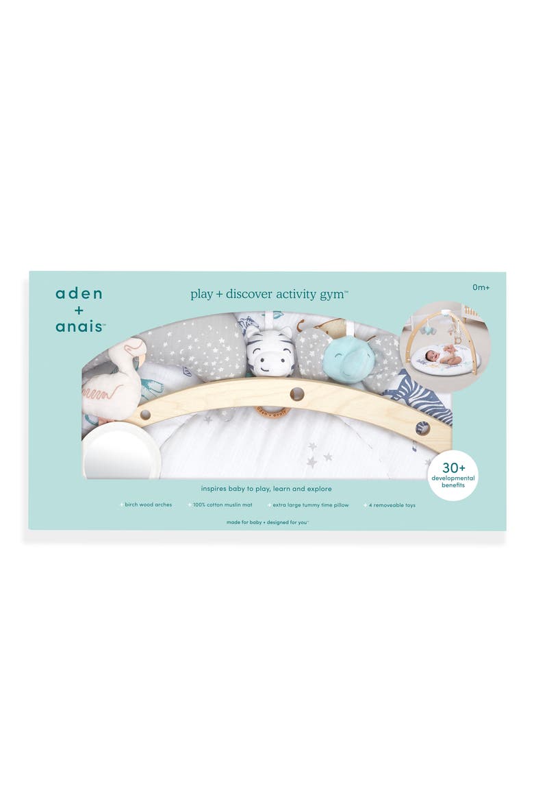 Play & Discover Baby Activity Gym, Alternate, color, RISING START