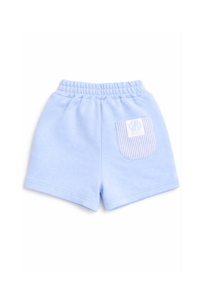 Seersucker Pocket Shorts, Alternate, color, Blue