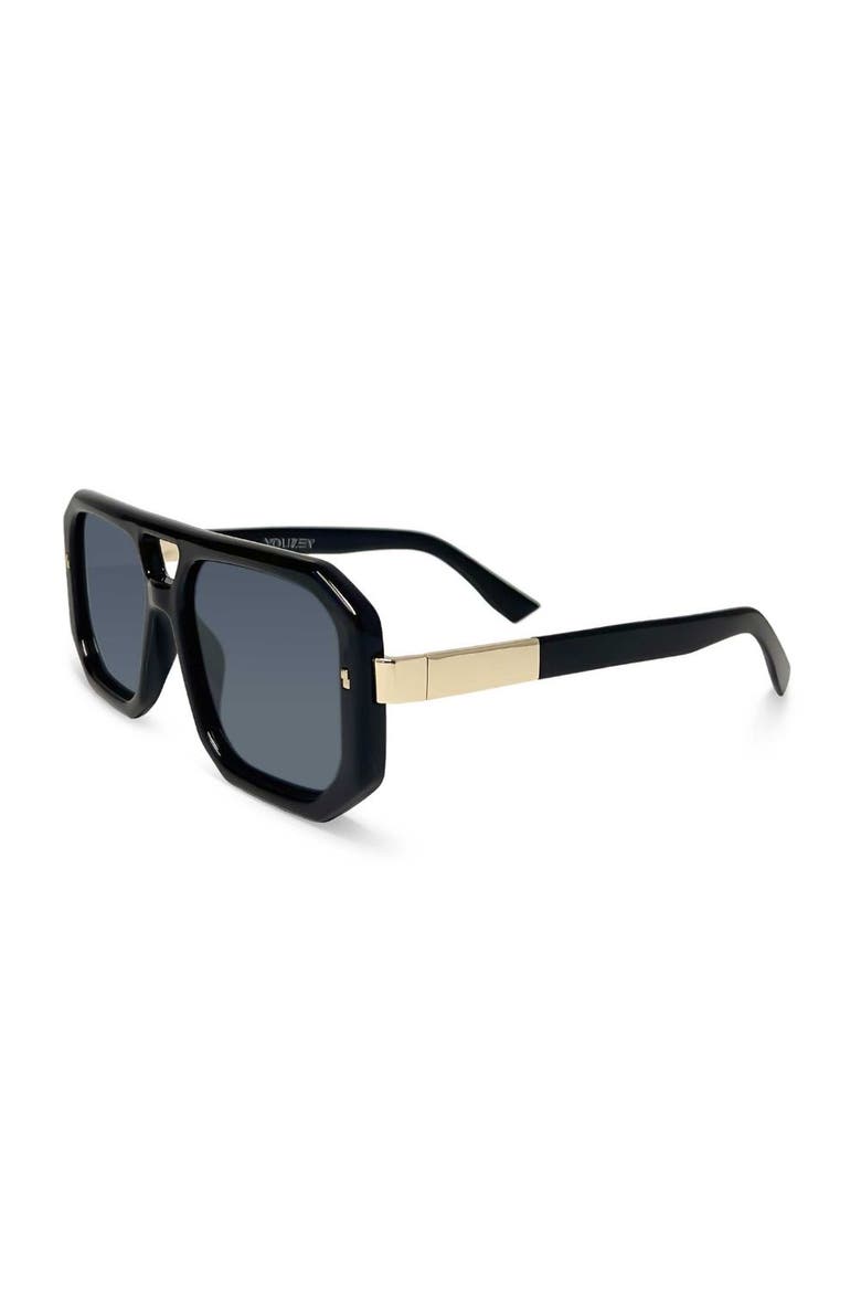 The Dunaway Sunglasses, Alternate, color, Black