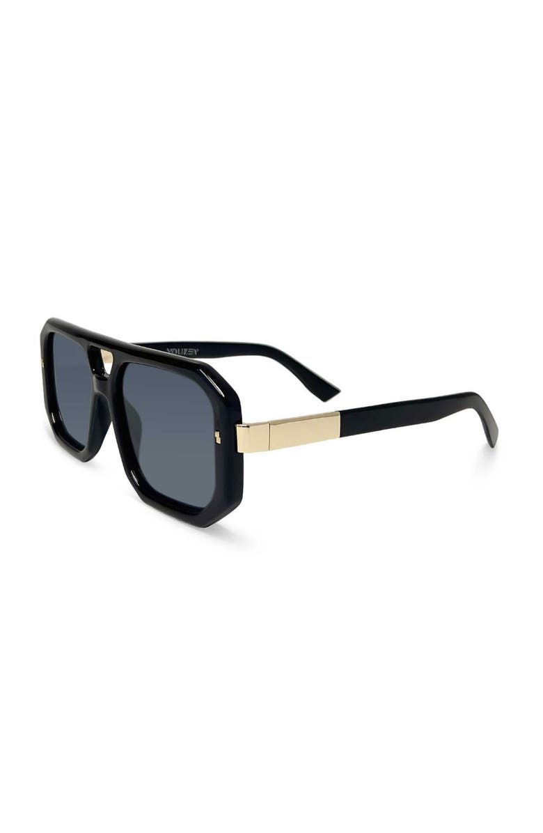 Youzey The Dunaway Sunglasses, Alternate, color, Black