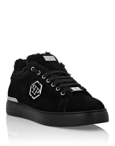 Suede Fur Low Top Sneakers Carson Men