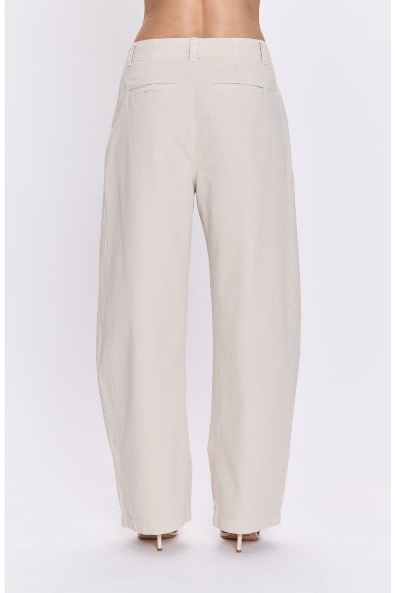 Eden Barrel Leg Pants, Alternate, color, PARCHMENT