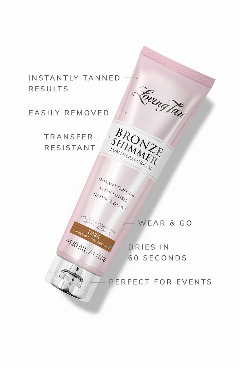 Loving Tan Bronzer Shimmer Luminous Cream, Alternate, color,