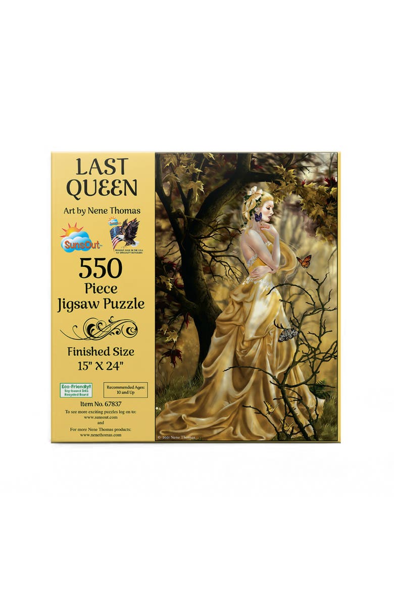 Sunsout Last Queen 550 piece Jigsaw Puzzle for Adults, Alternate, color, Multicolor