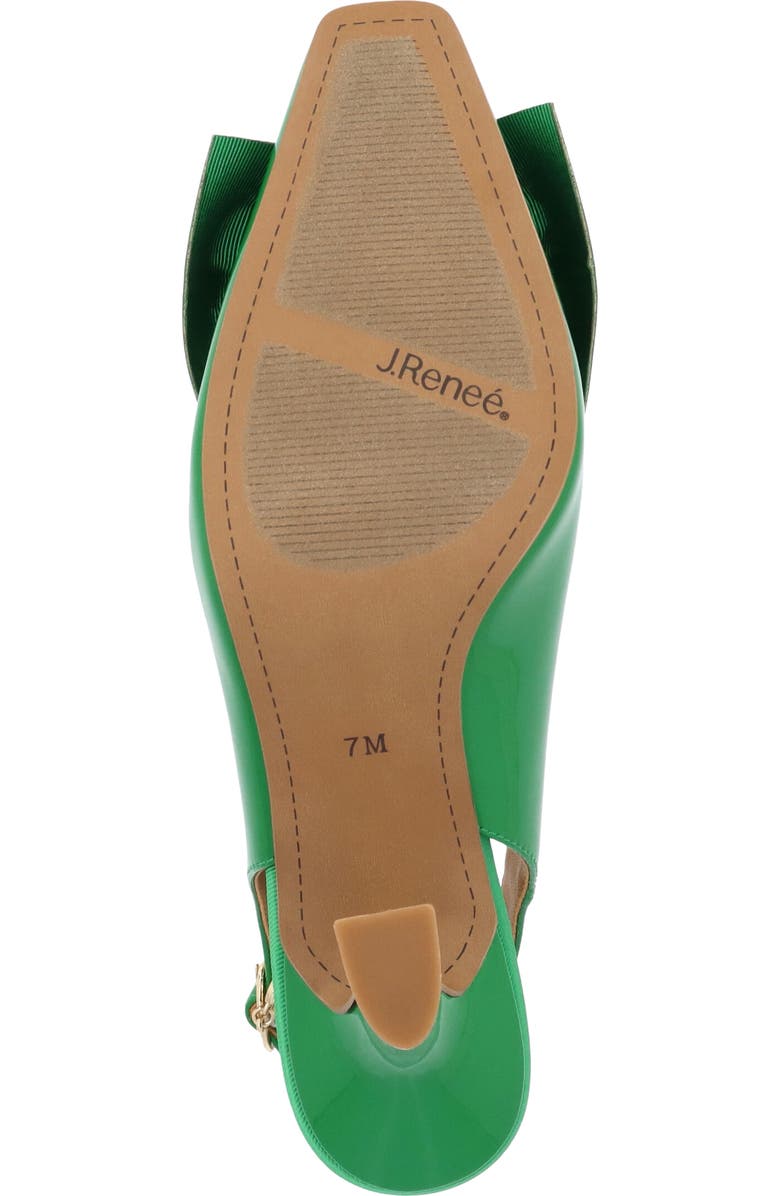 J. Reneé Harlan Slingback Pump, Alternate, color, Green
