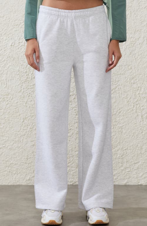 COTTON ON BODY ACTIVE PLUSH ESSENTIAL STRAIGHT LEG SWEATPANT