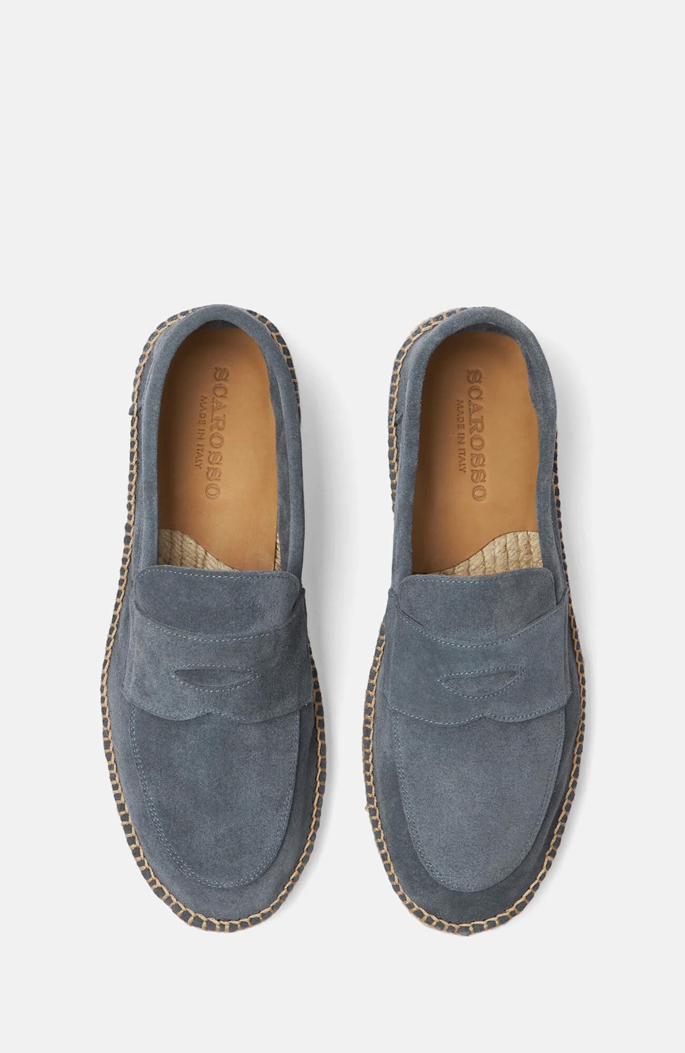 Diego Espadrilles, Alternate, color, Grey - Suede Leather