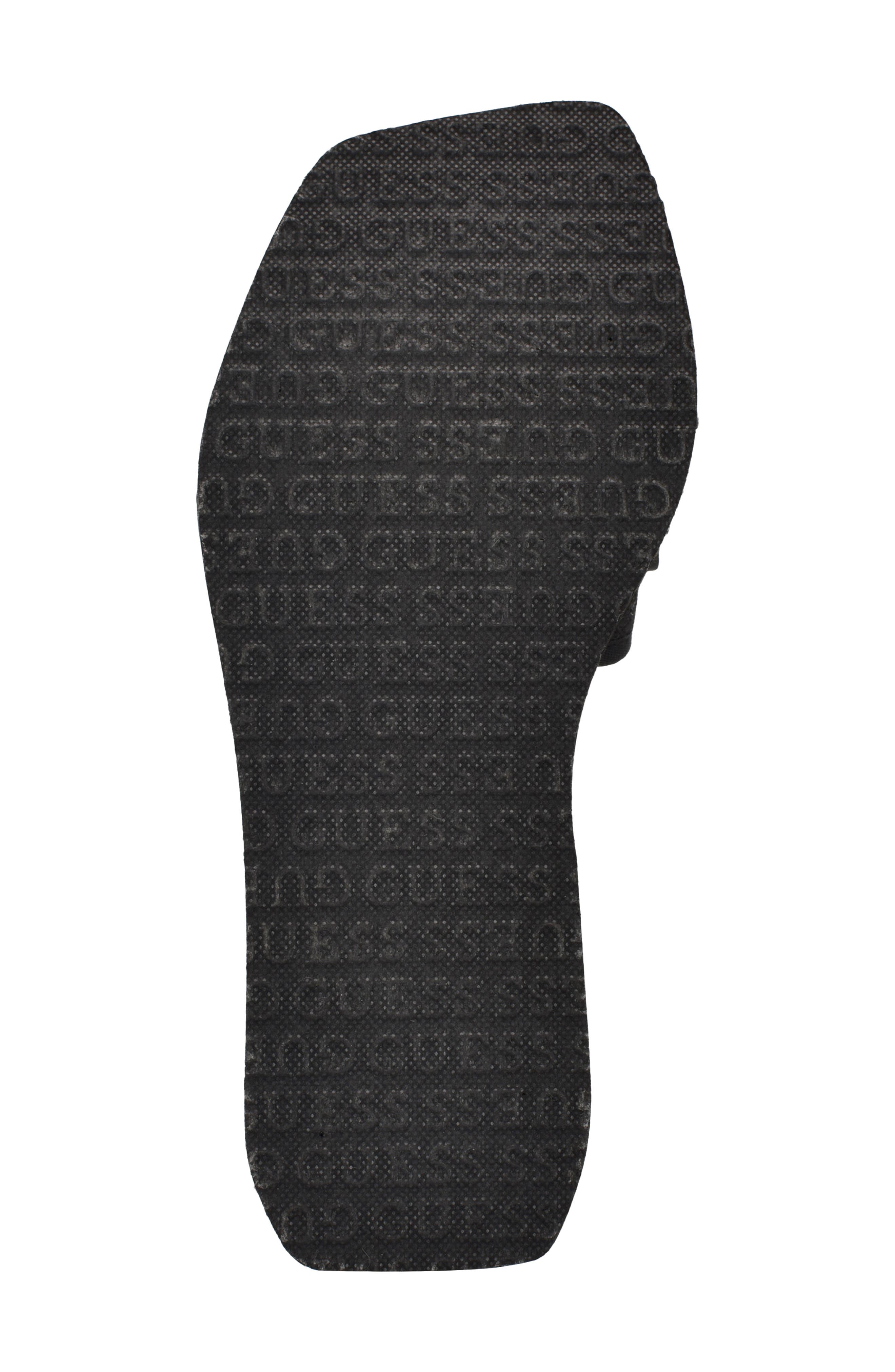 GUESS Dellean Platform Wedge Sandal, Alternate, color, Black