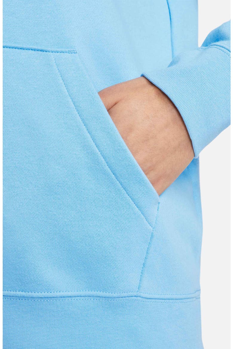 Sportswear Club Fleece Hoodie, Alternate, color, UNIVERSITY BLUE/WHITE