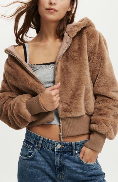Teddy Hooded Jacket