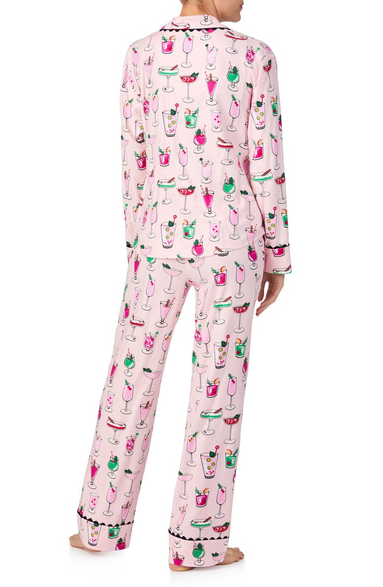 Kate Spade New York print pajamas, Alternate, color, 