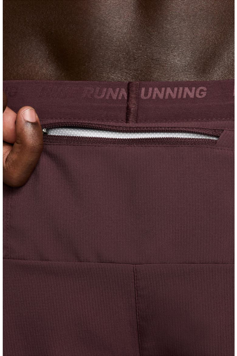 Dri-FIT Stride 2-in-1 Running Shorts, Alternate, color, BURGUNDY CRUSH/ SILVER