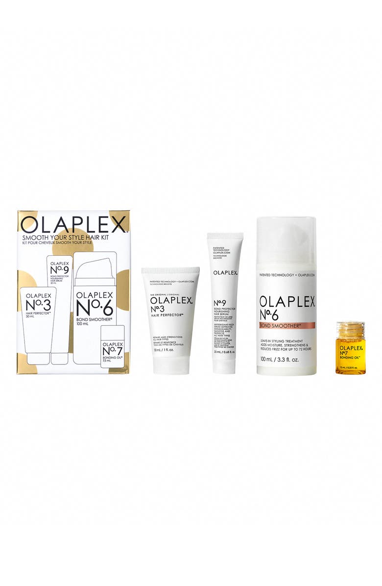 Olaplex Smooth Your Style Kit $53 Value, Main, color, 