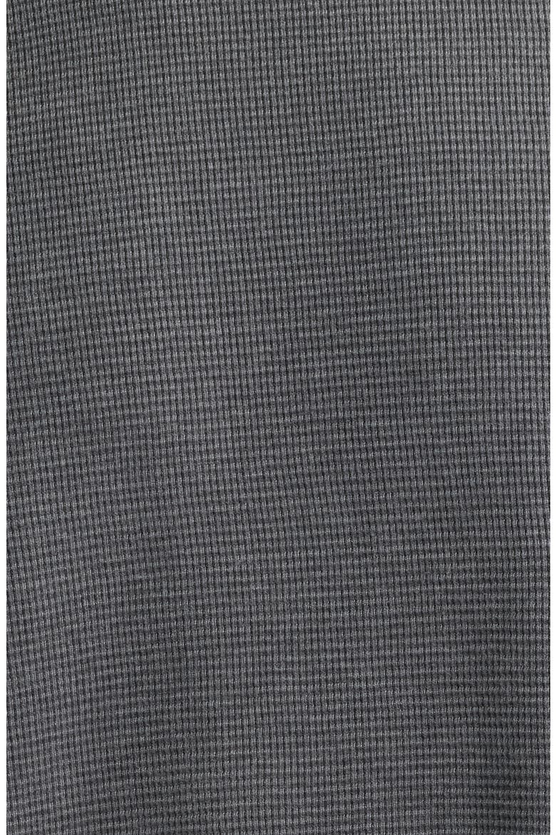 Boxy Thermal Cotton Blend Long Sleeve T-Shirt, Alternate, color, GREY MAGNET