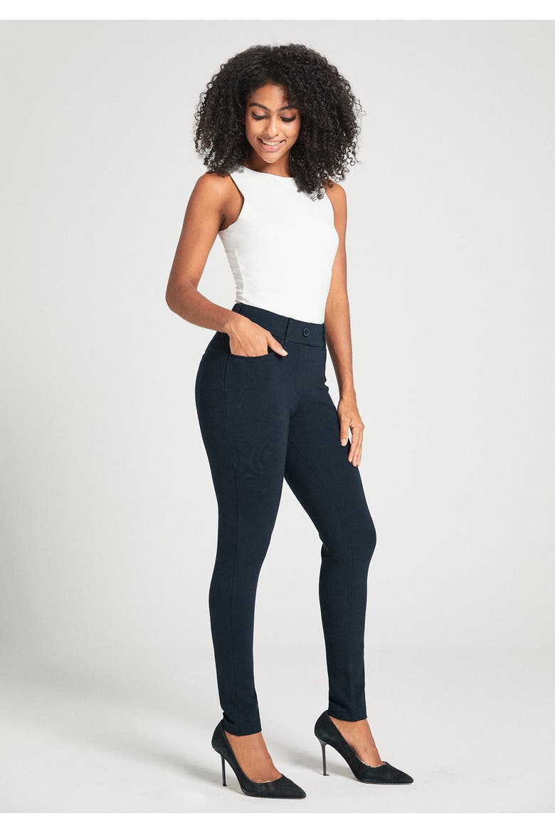 7-Pocket DPYP™ Dress Pant Yoga Pant | Skinny, Alternate, color, Navy