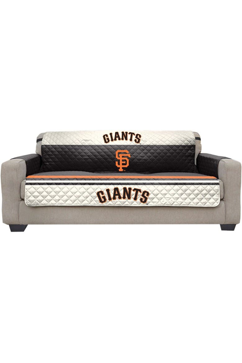 San Francisco Giants Sofa Protector, Main, color, Black