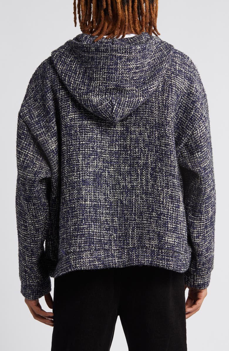 KROST Tweed Zip-Up Hoodie, Alternate, color, 