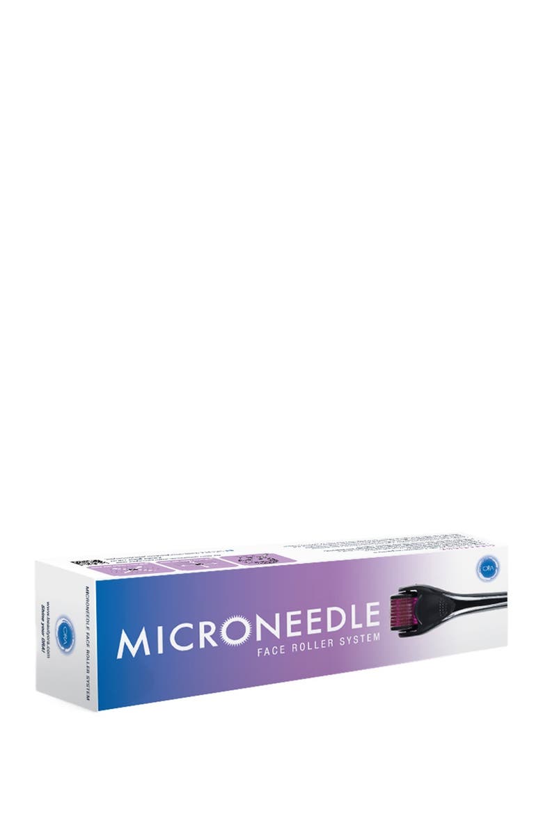 Facial Microneedle Roller System - 0.5mm Needle Depth - Purple Head/Black Handle, Alternate, color, NO COLOR