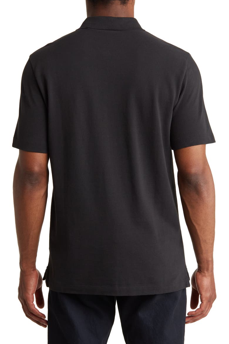 Activate Cotton Polo, Alternate, color, BLACK