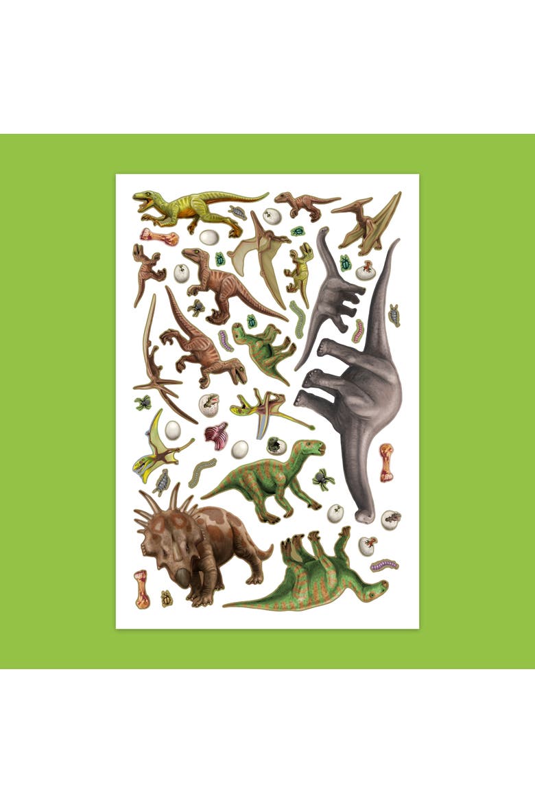 Color & Sticker Book, Alternate, color, Green