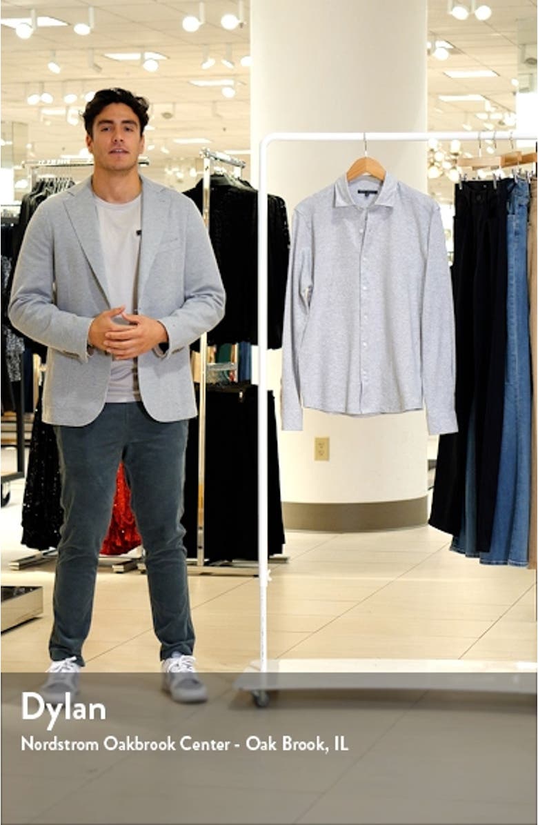 Pambrun Knit Button-Up Shirt, sales video thumbnail