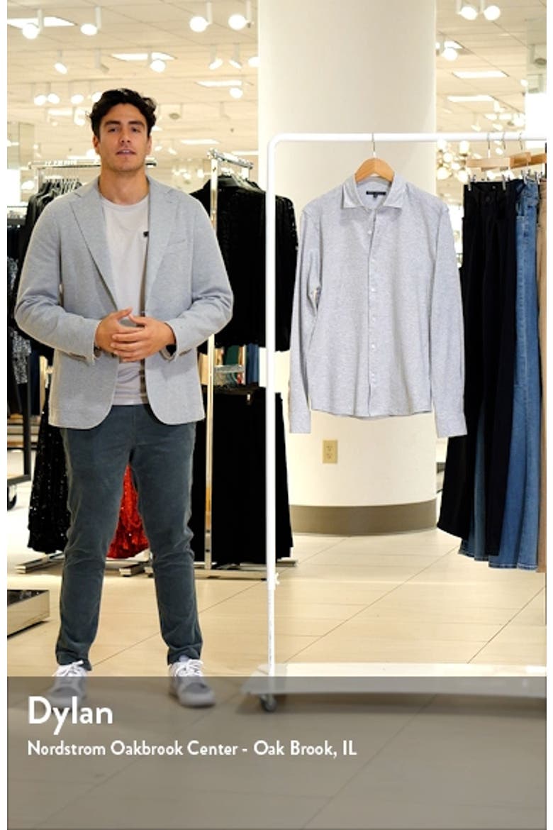 Pambrun Knit Button-Up Shirt video