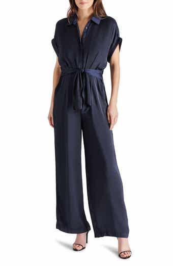 Eileen Fisher Classic Collar Organic Cotton Ankle Jumpsuit Nordstrom