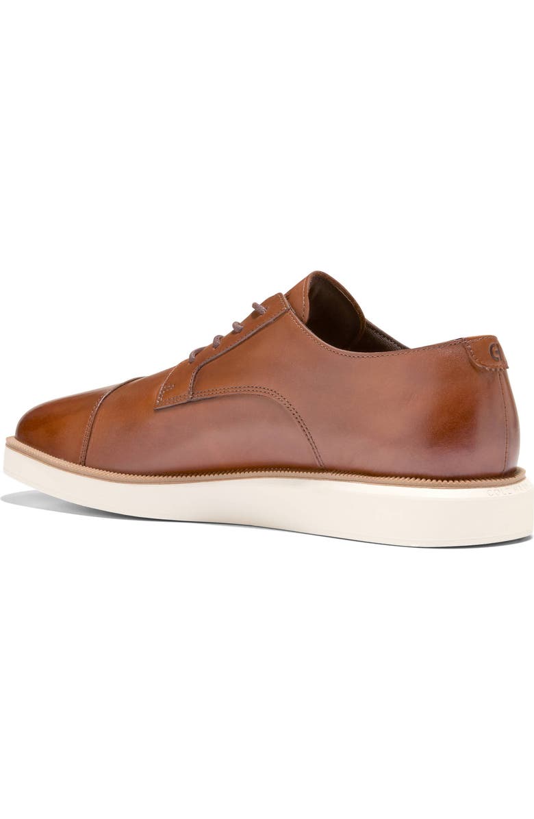 Cole Haan Davidson Grand Cap Toe Derby Sneaker, Alternate, color, British Tan / Ivory