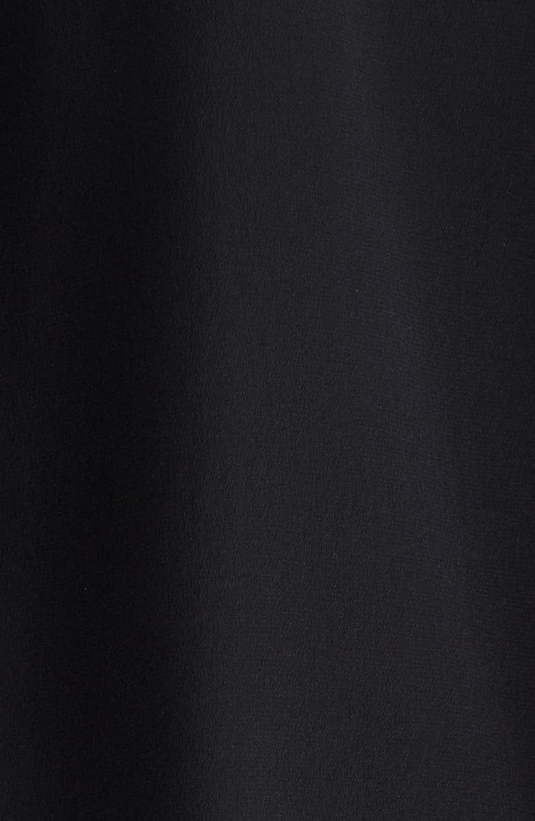 FRAME Band Collar Silk Button-Up Shirt, Alternate, color, 