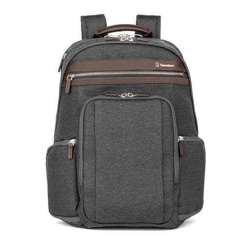 Travelpro Platinum Elite Laptop Travel Backpack In Vintage Grey