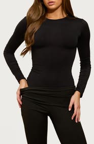 EDIKTED Coretta Long Sleeve Bodysuit