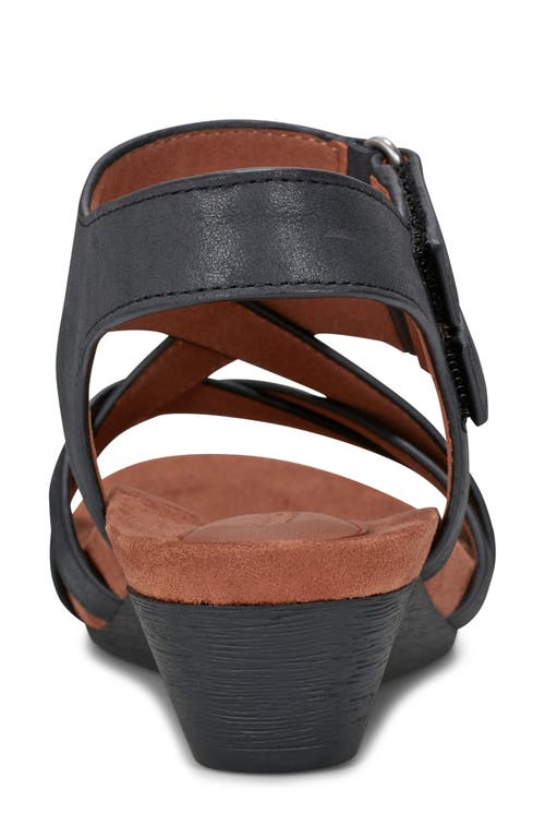 Rockport Cobb Hill Helin Strappy Sandal In Black