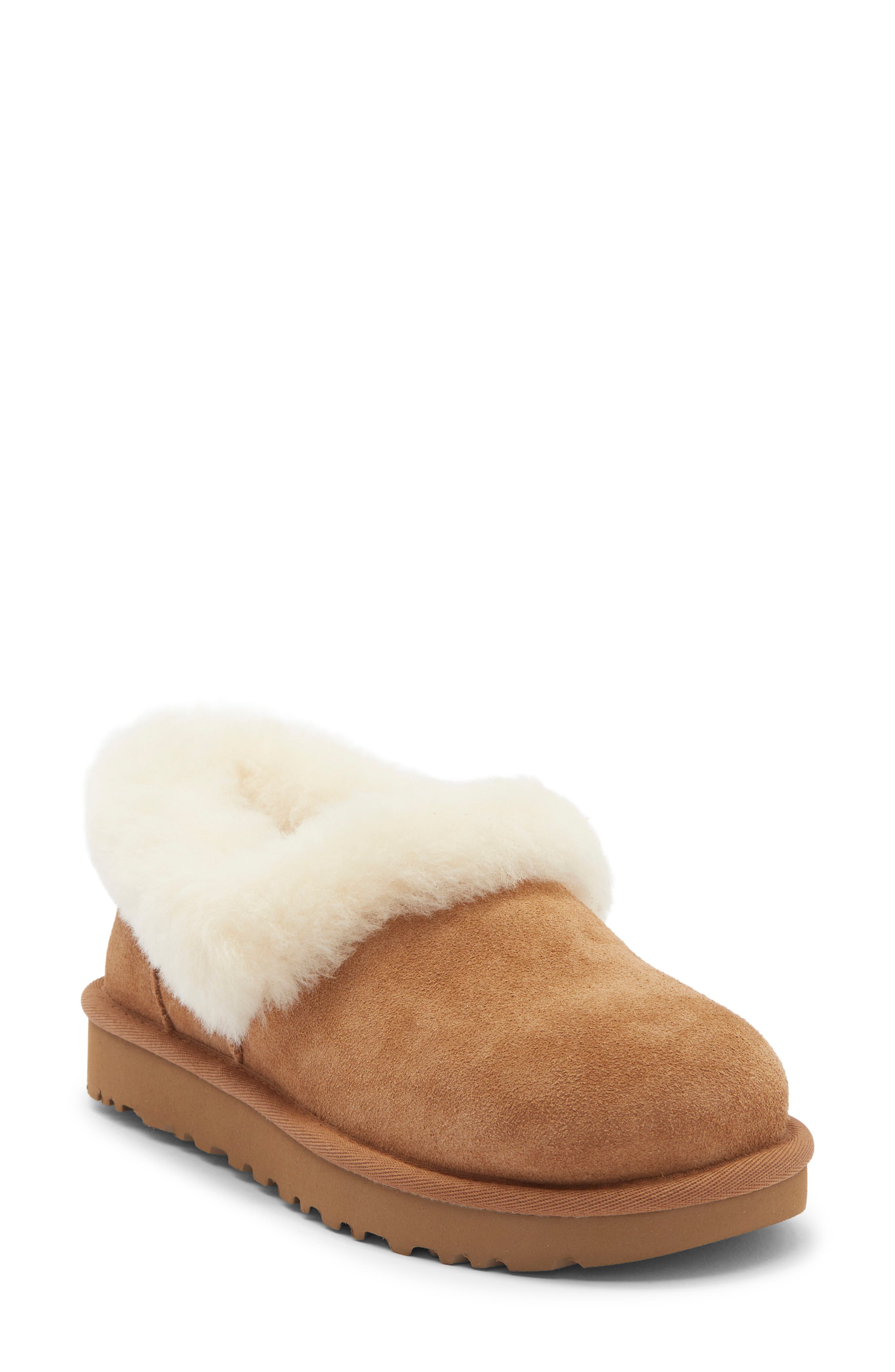 Nita UGGplush Slipper, Main, color, CHESTNUT