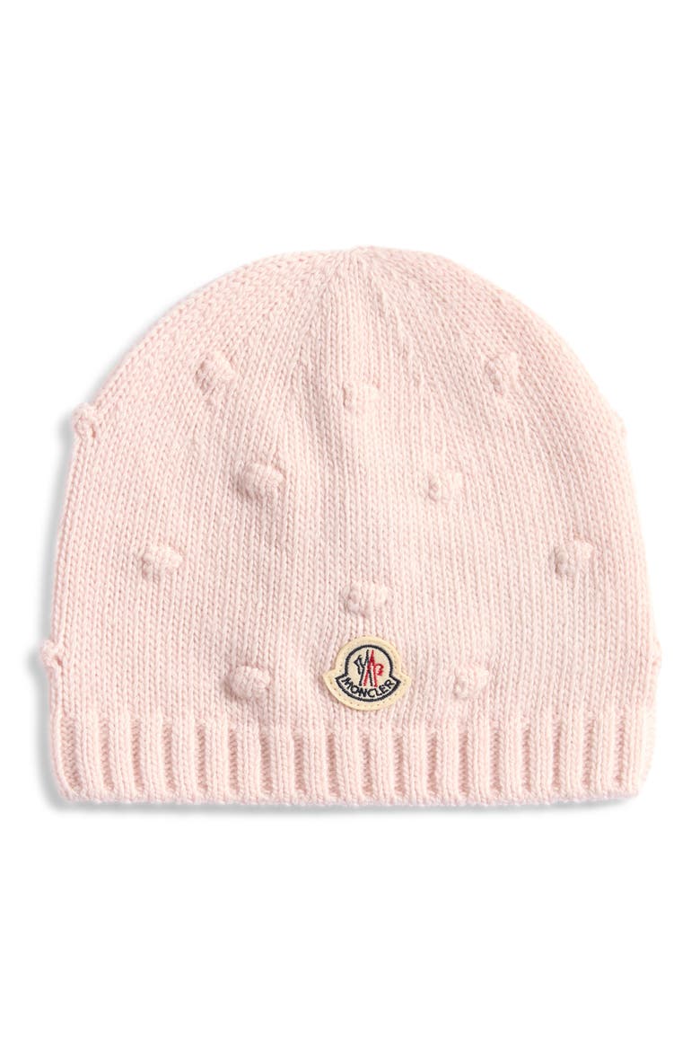 Kids' Virgin Wool & Cashmere Beanie, Main, color, PINK