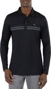 TravisMathew Heater 2.0 Stretch Long Sleeve Golf Polo