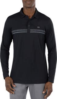 TravisMathew Heater 2.0 Stretch Long Sleeve Golf Polo