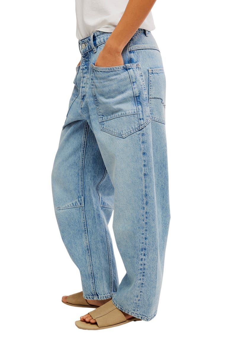 Minimalist Moxie Barrel Jeans, Alternate, color, COUNTY FAIR