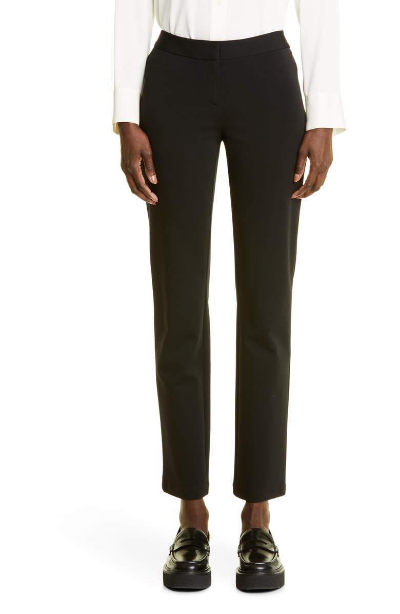 Lafayette 148 New York Waldorf Straight Leg Ankle Pants, Main, color, 