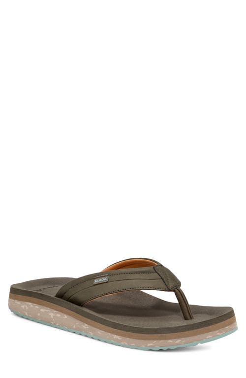 Sanuk Tiderush Flip Flop In Multi