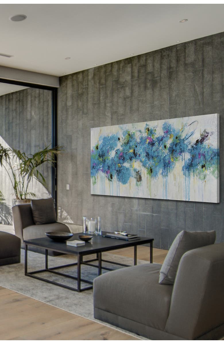 MARMONT HILL Center Piece I-3 Painting Print on Wrapped Canvas - 30" x 60", Alternate, color, 