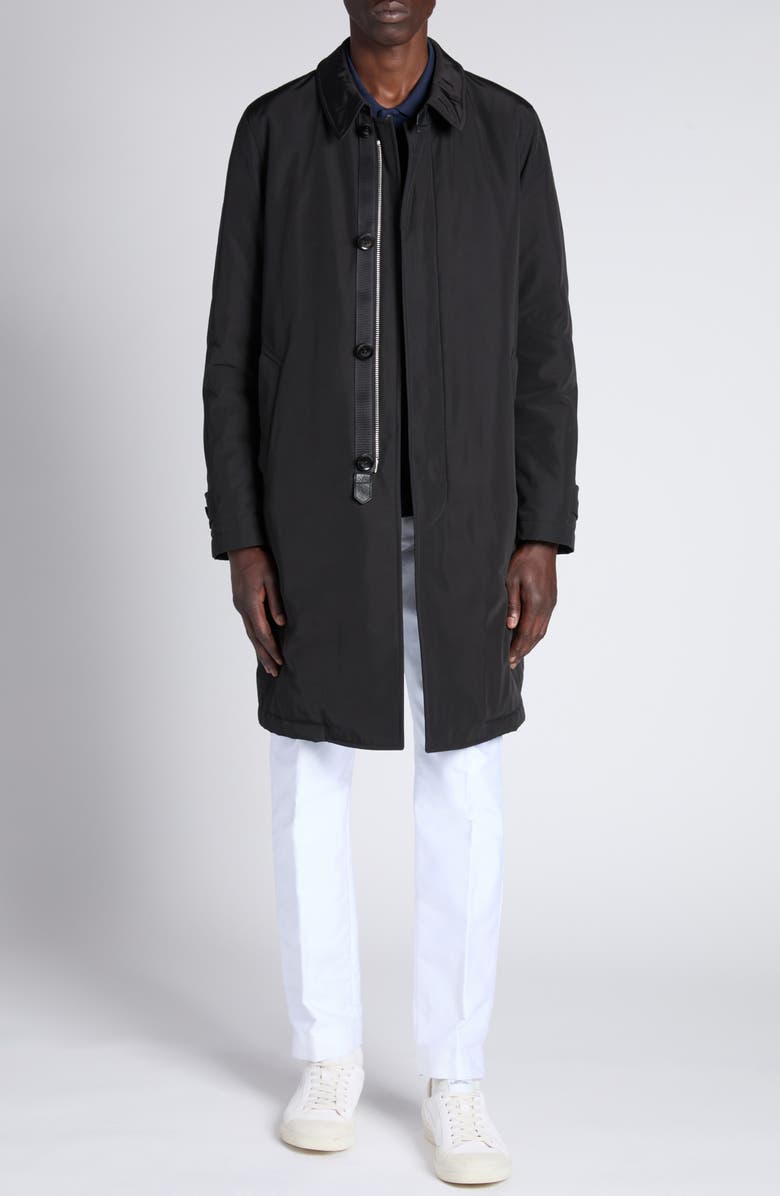 TOM FORD Brushed Cotton Sateen Chinos, Alternate, color, Aw004 Ivory