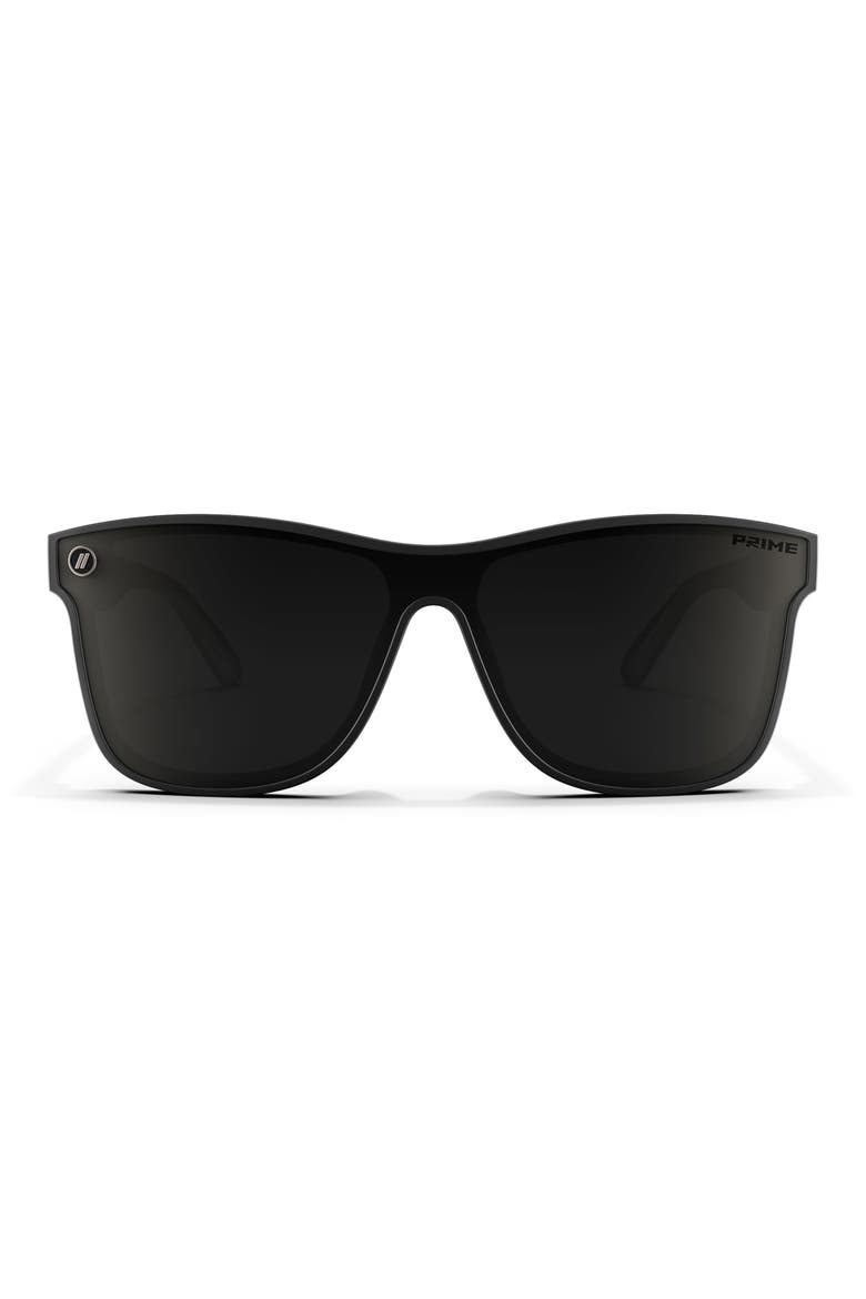 Millenia DX 99mm Polarized Square Sunglasses, Main, color, PRIME BLACK