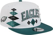 New Era Men's New Era White Philadelphia Eagles Argyle 19TWENTY Adjustable Hat