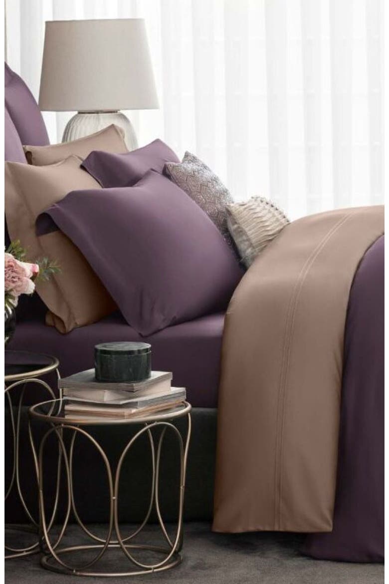 Sensa Duvet Cover, Alternate, color, Purple