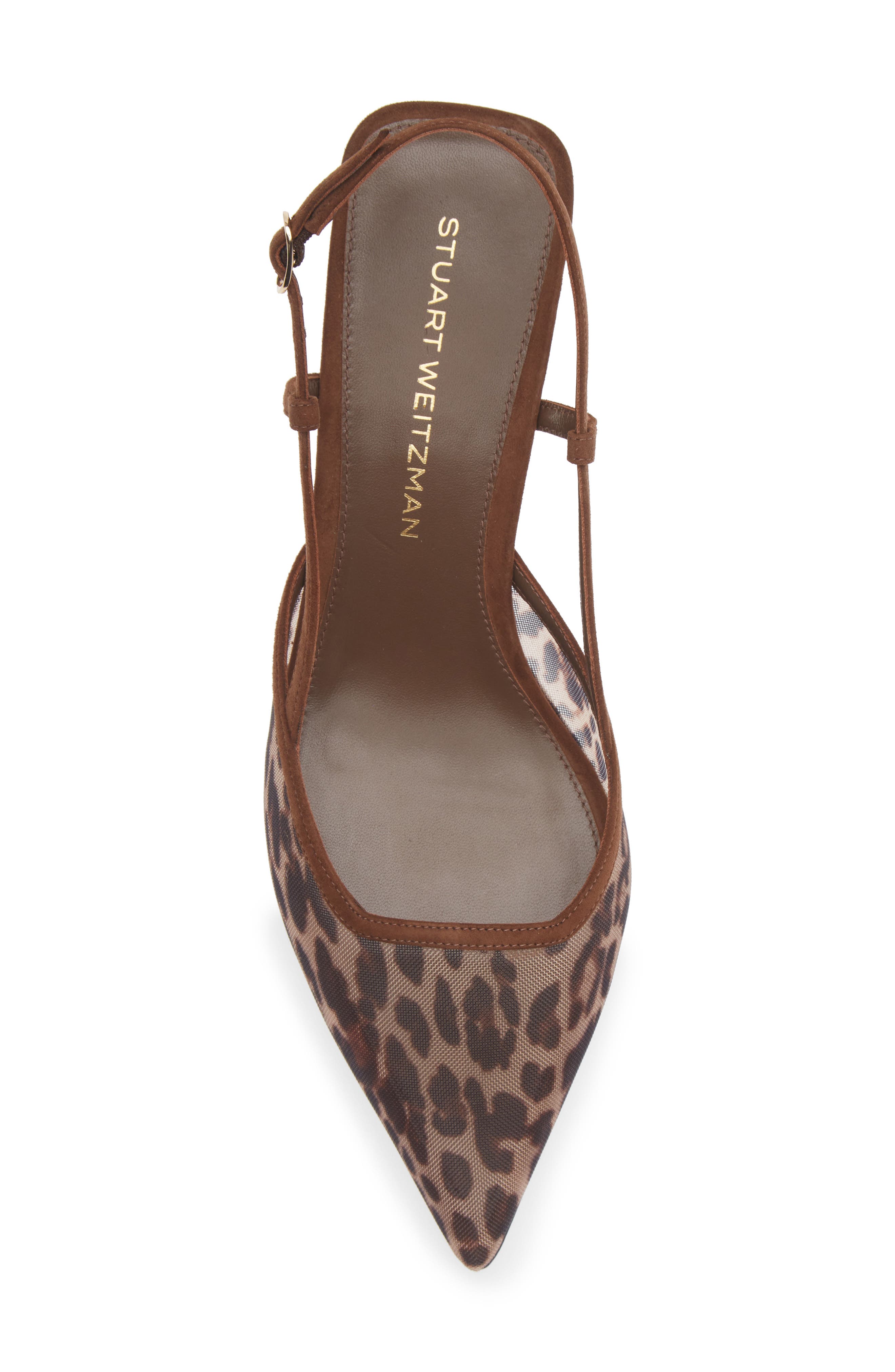 Stuart Weitzman Vinnie Kitten Heel Pump, Alternate, color, Brown